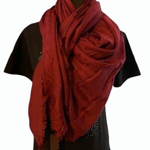 Elegant Red Scarf